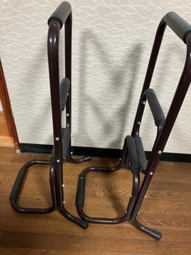 【値下げしました！】立ち上がり補助手すり　２つセット