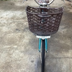 70 パナソニック新機種電動アシスト自転車viviDX24インチブルーボディー