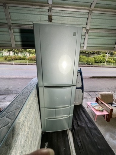 三洋電機株式会社　SANYO 冷凍冷蔵庫　【SR-T40G（G）】2004年式