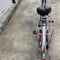 73 パナソニック新機種電動アシスト自転車viviEX26インチ ピンクボディー