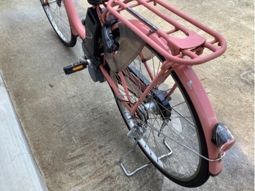 76 パナソニック新機種電動アシスト自転車viviSTYLE26インチ ピンク
