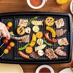 美品　ピーコック 焼肉プレート 煙が出にくい 電気焼肉器