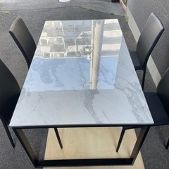 ※受付終了　最終値引き❗️早い者勝ち❗️香川県内配送無料❗️【超美品/激安】ニトリ　ダイニングテーブルセット　5点セット　2023年製