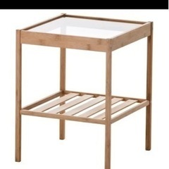 【IKEAイケア 】ベッドサイドテーブル　NESNA ネスナ