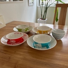 【ネット決済】ムーミンシリーズ食器セット＆お茶碗