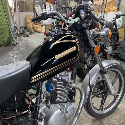 ■GN125H 純正タンク
