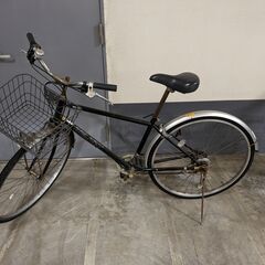 自転車　27インチ　シティサイクル