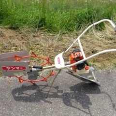 ヤンマー　水田歩行機水切り機