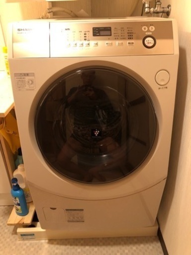 [動作不調]ドラム式洗濯機　シャープ　ES-V600