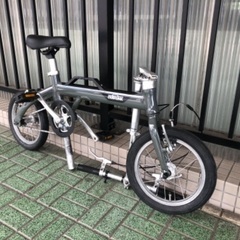 🔹折りたたみ自転車🔹 OUTRUNK 14インチ・8.5Kg。