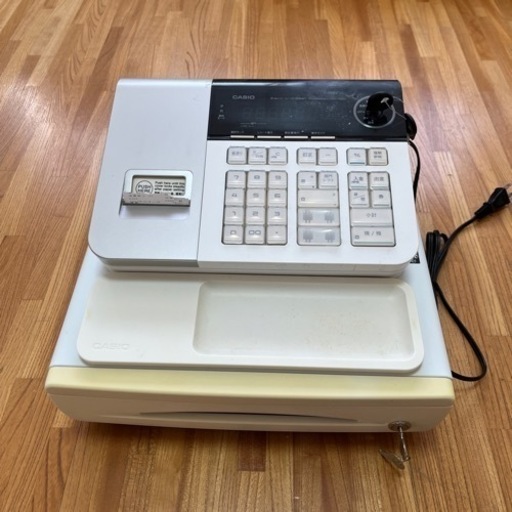 【電子レジスター】CASIO SE-S20 (税率10%対応) 鍵付き 動作品