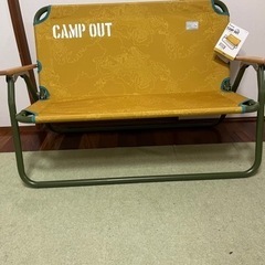 新品　camp out2人用キャンプベンチシート
