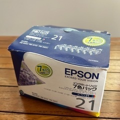 【未使用】エプソン　EPSON インク　7色パック　IC7CL21