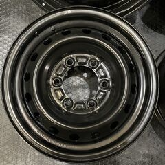 新車外し TOYOTA トヨタ 200系ハイエース 純正ホイール 純正鉄ホイール