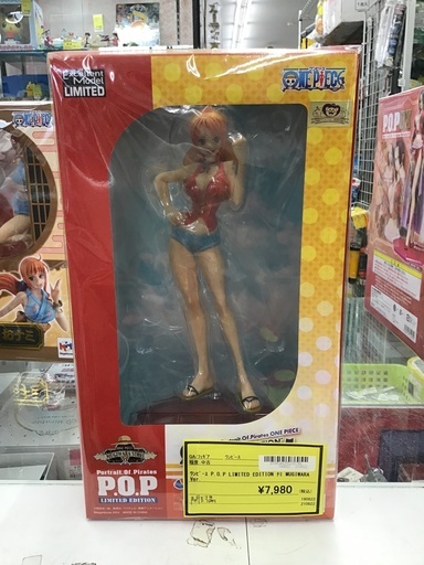 【開封品】ワンピース P.O.P LIMITED EDITION ナミ MUGIWARA ver.
