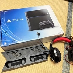 PS4 500GB おまけで冷却装置&ヘッドホン