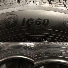 YOKOHAMA ice GUARD iG60 195/65R15 15インチ スタッドレス 4本 19年製