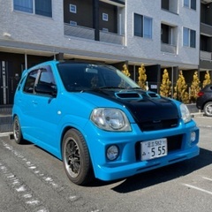 【ネット決済】9型keiワークス4WD　HT07-5Aタービン仕...