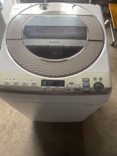 シャープ　洗濯機　9kg 2014年製【お値下げ】