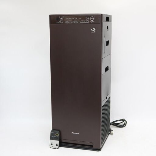 324)DAIKIN ダイキン 加湿空気清浄機 MCK55U-T ブラウン 適用畳数25畳 最大適用畳数(加湿)4畳/PM2.5対応 2017年製