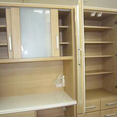 R302 NITORI キッチンボード、RIPE 90 KP シリーズ2点セット USED