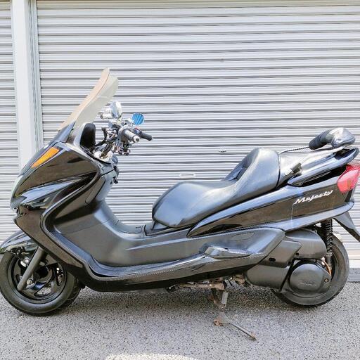 2625.低走行で即戦力♪ マジェスティc250 バッテリー新品、イモビ付属