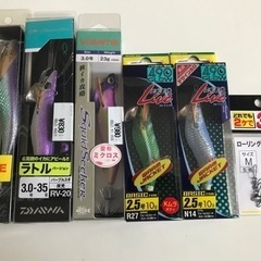 【新品・未開封】エギ5個　スナップ