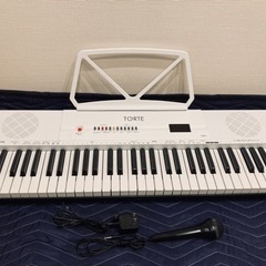 TORTE トルテ　電子ピアノ【TLDK-61ほぼ未使用】