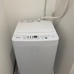 Hisense ハイセンス 洗濯機 HW-T45D 中古品 4....