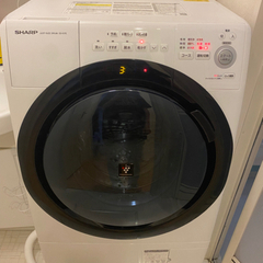 シャープドラム式洗濯機　7kg SHARP洗濯機