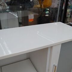ニトリ ミドルレンジボード 幅80×奥40×高115cm 白エナメル コンセント 