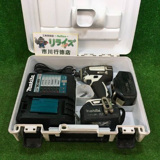 マキタ TD149D 充電式インパクトドライバ 18V バッテリー2個付き【市川行徳店】【店頭取引限定】【中古】管理番号：ITF7IV93VN9J