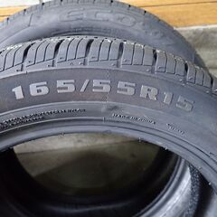 ★工賃等全て込み4本20,000円！軽乗用車用新品タイヤ165/55R15の4本セットです！