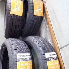 ★工賃等全て込み4本20,000円！軽乗用車用新品タイヤ165/55R15の4本セットです！