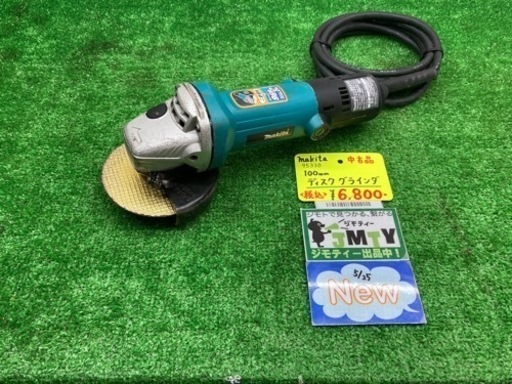 中古品 □ makita 100mmディスクグラインダ 9533B □ I □ ITGX5WBLQQ38