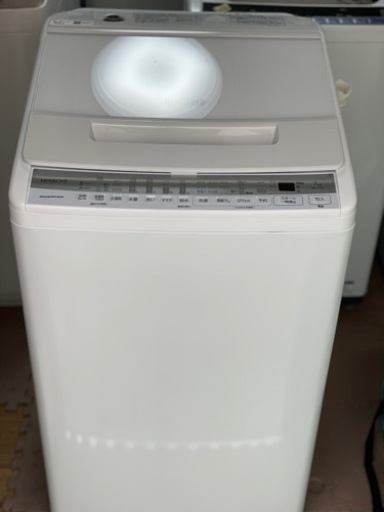 送料・設置込み　洗濯機　7kg HITACHI 2021年