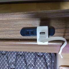 ワイドダブルベッド　フレームとマットレス