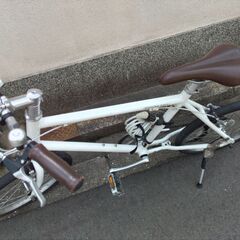 手渡しのみ、無料配達地域あり、ウィークエンドバイクス　17,000円、アルミフレーム、ミニベロ20インチ、外装7段変速の中古ミニベロ、自転車出張修理店グッドサイクルが出品