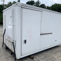 No.774 保冷バン 2ｔ 車 アルミ 箱 バイク 倉庫 トラック コンテナ 米 保管庫 物置 DIY