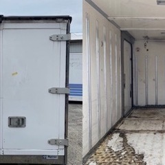 No.774 保冷バン 2ｔ 車 アルミ 箱 バイク 倉庫 トラック コンテナ 米 保管庫 物置 DIY