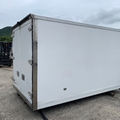 No.774 保冷バン 2ｔ 車 アルミ 箱 バイク 倉庫 トラック コンテナ 米 保管庫 物置 DIY