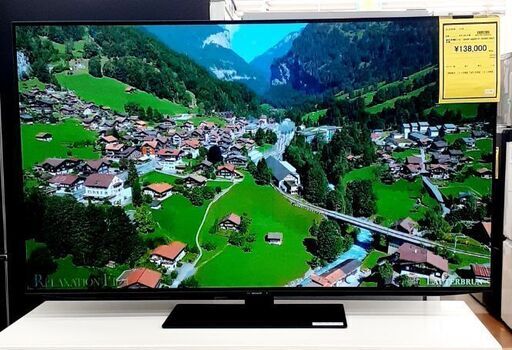 SHARP AQUOS アクオス 4K有機ELテレビ 4T-C55DQ1 2021年製 中古品