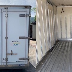 No.775 保冷バン 2ｔ 車  アルミ 箱 バイク 倉庫 トラック コンテナ 米 保管庫 物置 DIY