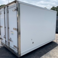 No.775 保冷バン 2ｔ 車  アルミ 箱 バイク 倉庫 トラック コンテナ 米 保管庫 物置 DIY