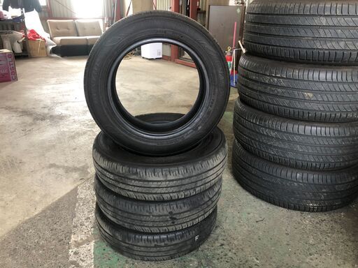 工賃等全部込　【165/65R14】コンパクトミニバン　ダンロップ中古タイヤ４本