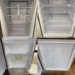 I380 ? SHARP 冷蔵庫 (271L) 2ドア プラズマクラスター搭載♪ ⭐ 動作 