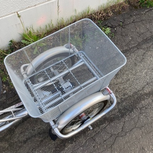 Natural flow ナチュラルフロー 3段階変速 大人三輪車 シルバー