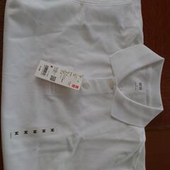 ユニクロ白ポロシャツMサイズ新品１枚500円で