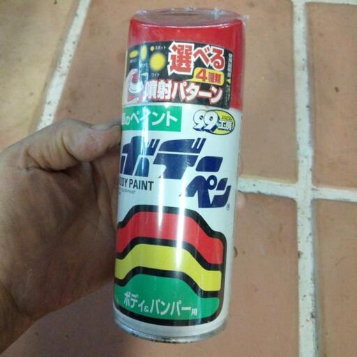 ユーノスロードスターNA赤（クラシックレッド）の補修塗料スプレー缶