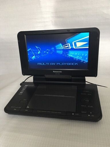 Panasonic パナソニック 8.5インチポータブルDVDプレーヤー「DVD-LS86」 中古